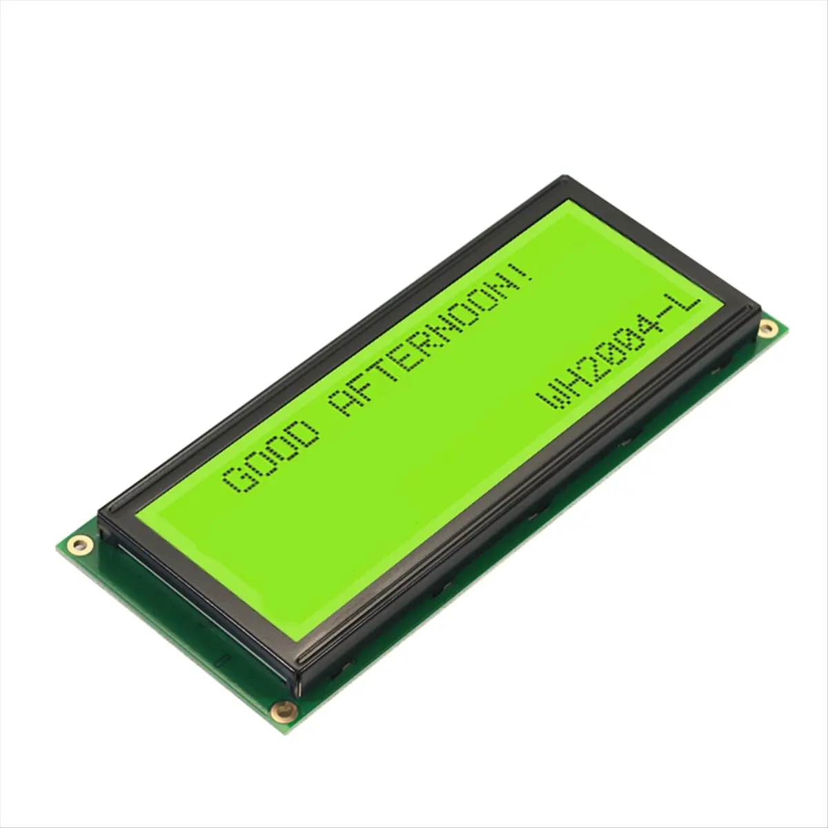 2026 NEW WH2004L Large COB 5V Yellow Green Screen 20x4 Resolution 20x4 Gharacter LCD Display Module Screen