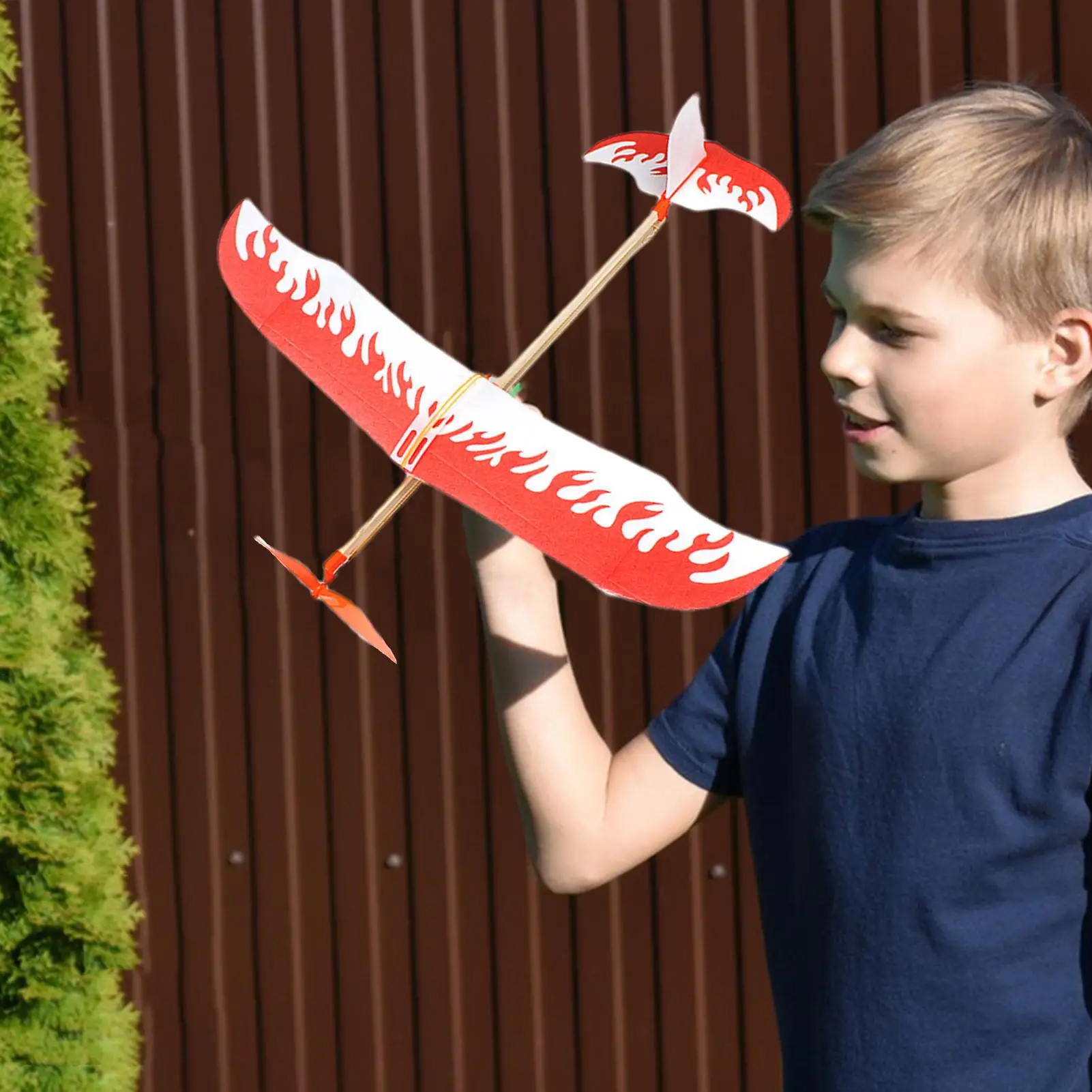 Gummiband-Flugzeuge, angetriebenes Segelflugzeug-Flugzeug-Set, fliegende Spiele, Spielen, Kinder, Studenten, Erwachsene, Outdoor-Sport, Aktivitätsspielzeug