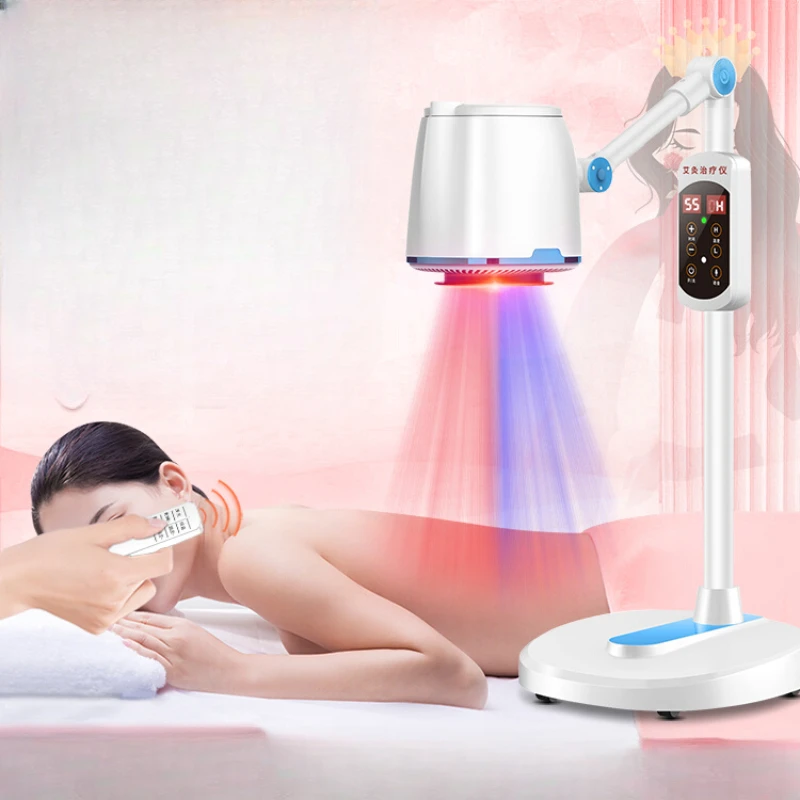 

Moxibustion instrument home smokeless electronic fumigation special red and blue light for palace cold physiotherapy