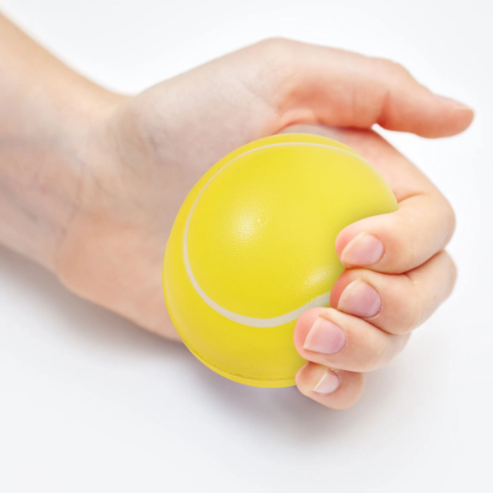 

12Pcs Mini Sports Balls Elastic PU Foam Stress Balls Basketball Soccer Tennis for Kids Party Favors Sports Decorations