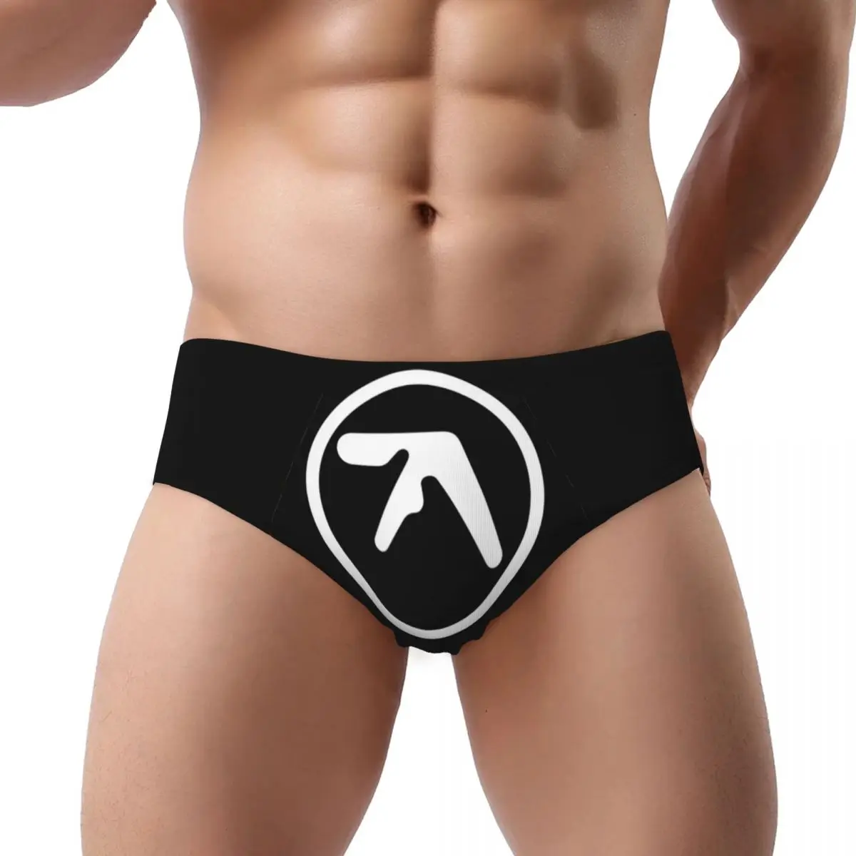 

Aphex Twin Creative Y2K Logo Men's Triangle Panties Soft Boxer Underpants Short Underwear for Homme Man Boyfriend Gifts