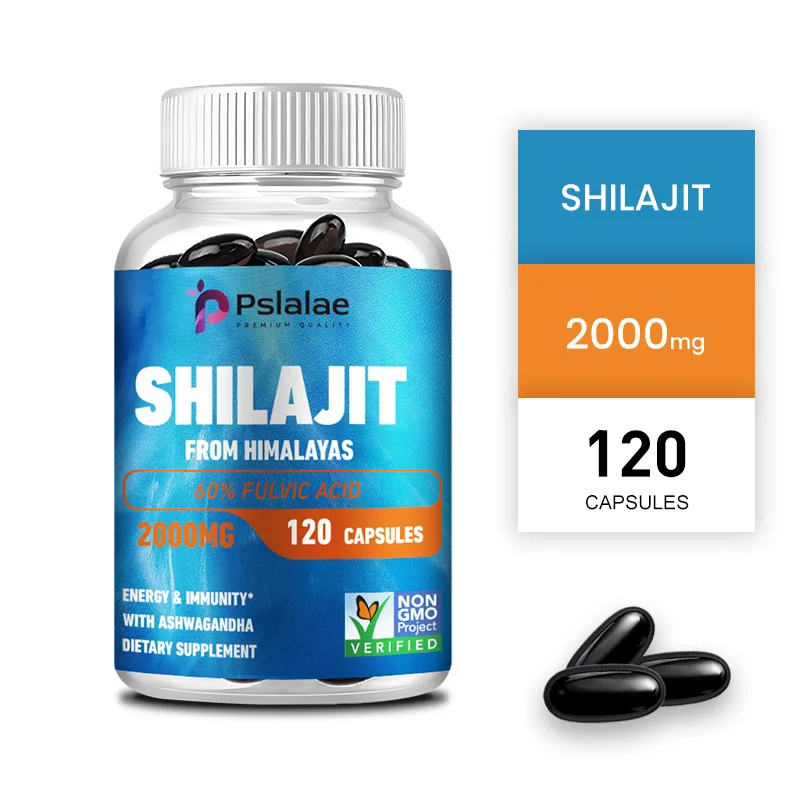 Shilajit - Active Brain, Boost Energy & Immunity, Build Muscle, Relax Mind