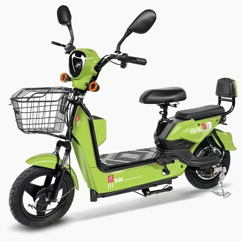 Zuimi, venta directa de fábrica de alta gama, 60V, 350W, 500W, bicicletas eléctricas urbanas, desplazamientos para adultos, 2 ruedas, bicicleta eléctrica de 14 pulgadas
