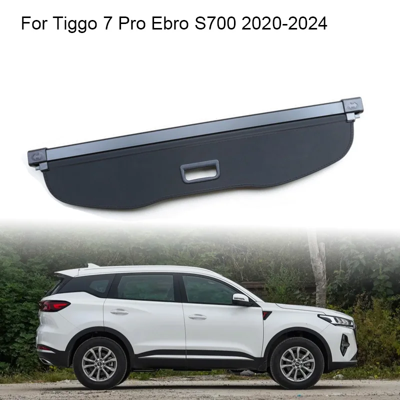 

Чехол для шторки багажника Ebro S700 для Chery Tiggo 7 Pro Max, задний Xcite X-Cross 7 2020-2024, защитный козырек для стойки