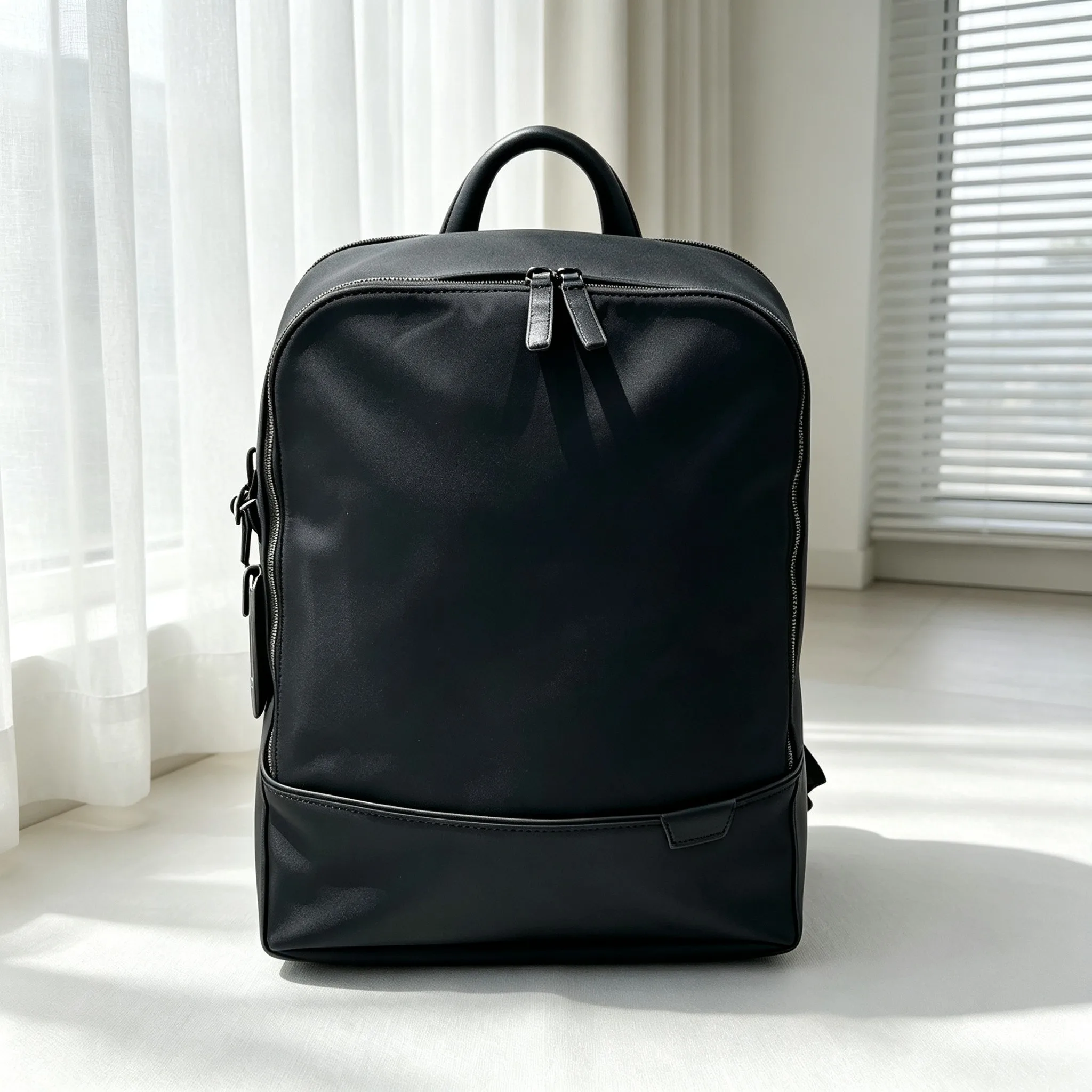 Men's Business Minimalist Backpack, USB Charging Laptop Computer Bag