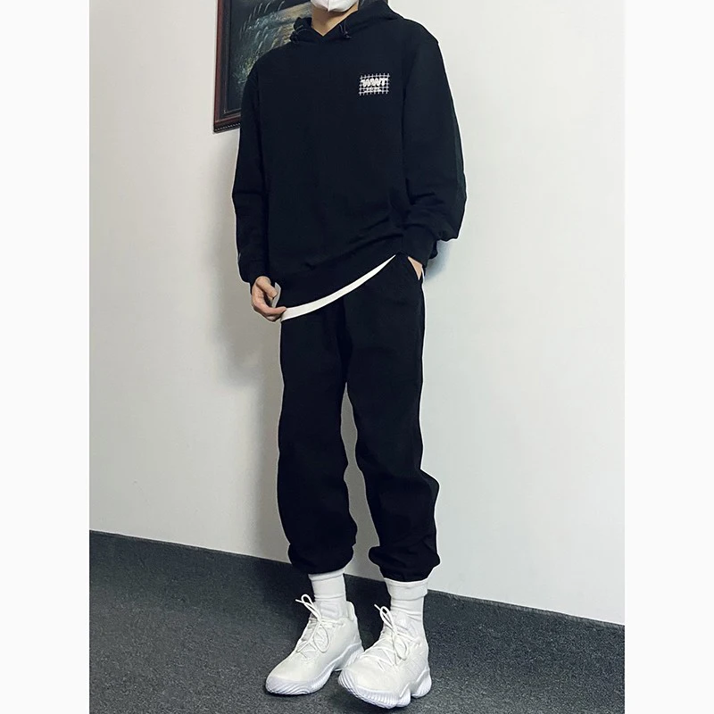 

Bla American Sle Baskeall Sports Pants for Men Loose Fit Spring Autumn Casual Trousers Youthful Vitali Long Pants