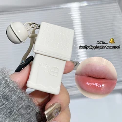 Lip Sleep Mask Night Sleeping Moisturizing Lips Care Nourishing Reduce Lip Lines Lip Glowly Balm Small House Keychain Cosmetics