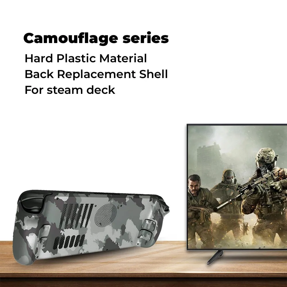 Suitable For Steam Deck Game Machine Shell Anti-Drop Dust Cooling Effect Good Shell Game Machine Accessories Frosted Texture