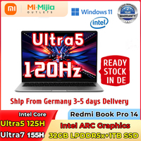 Xiaomi laptop Redmi Book Pro 14  Intel ARC Graphics  Intel Core Ultra5/Ultra7 16G/32G 1TB SSD 14\