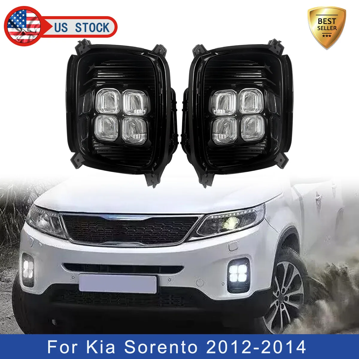 2019-2020 Kia Sorento OEM NEW 2019-2020 Kia Sorento Right Hand Head Lamp Composite Assembly 92102c6510 92102c6510