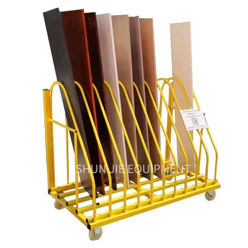 

Workshop Turnover Transport Cart For Finished Doors And Windows Wood Panels Hollow Glass Door Panels With Four Wheels