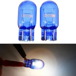 2pcs T20 7443 W21/5W 6500k Halogen White DRL Sidelight Turn Signal Indicators