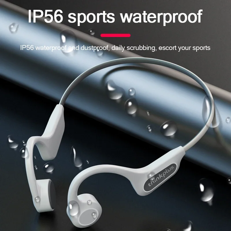 Lenovo-auriculares inalámbricos X3 Pro TWS, cascos con Bluetooth, conducción ósea, ciclismo, música, deportes, correr