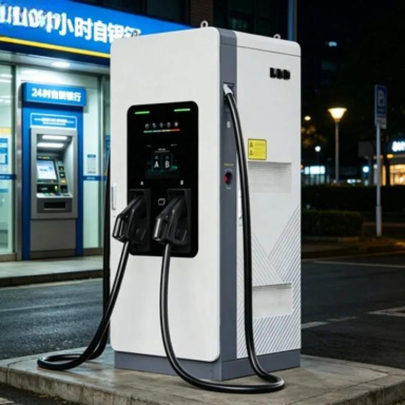 IP54 Electric Vehicle DC Charger TUV Fast Car Station 20kW to 30kW Outdoor Charging Piles with CCS1 CCS2