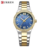 Curren 9103 Dress New Female Quartz Watch Blue Watch For Woman Ladies Quartz Watch Luminous Waterproof Simple Women's Watche