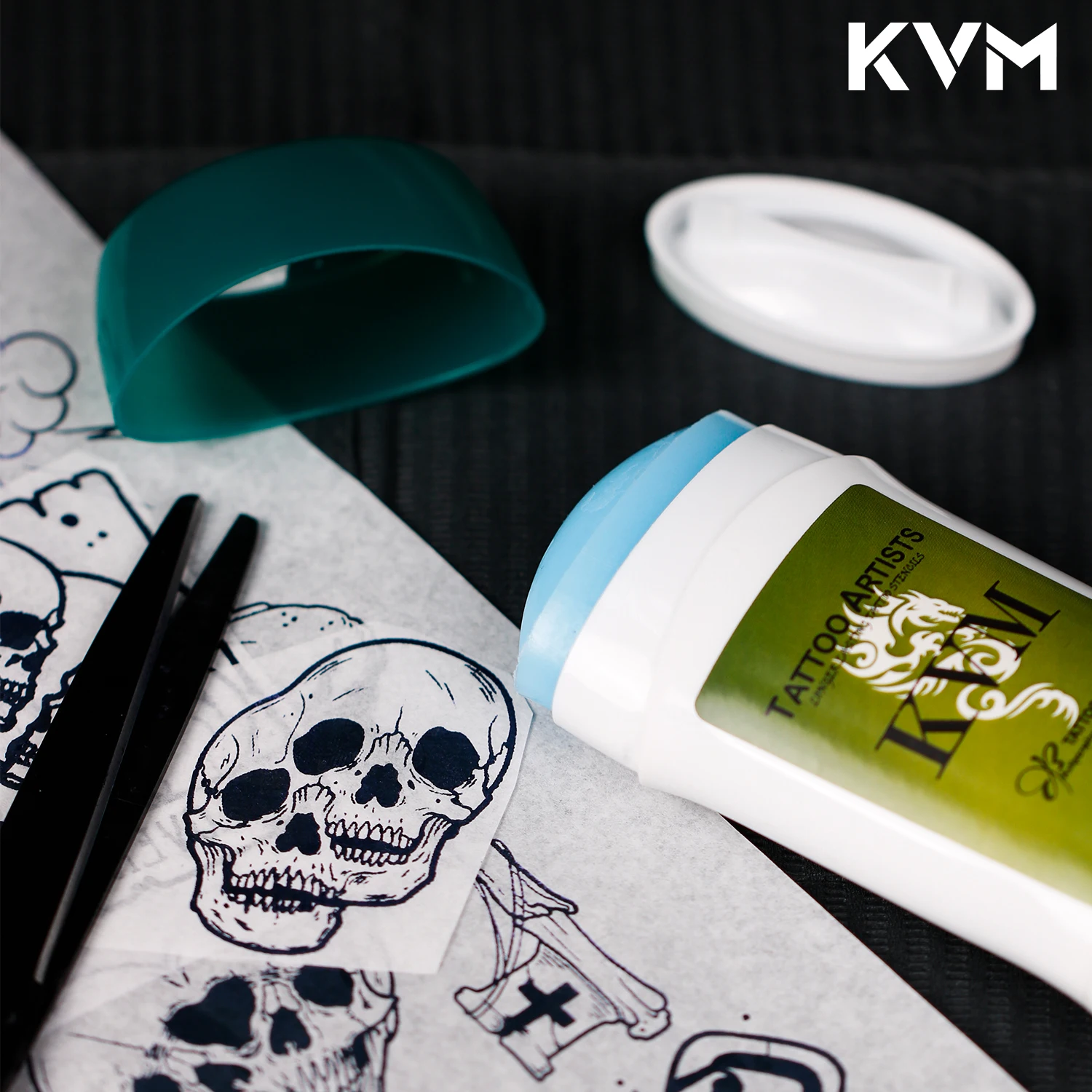 KVM 1/2/3 قطعة نقل الوشم الصابون الوشم هلام الوشم لوازم الوشم استنسل الصابون الوشم آلات النقل الحراري لوازم