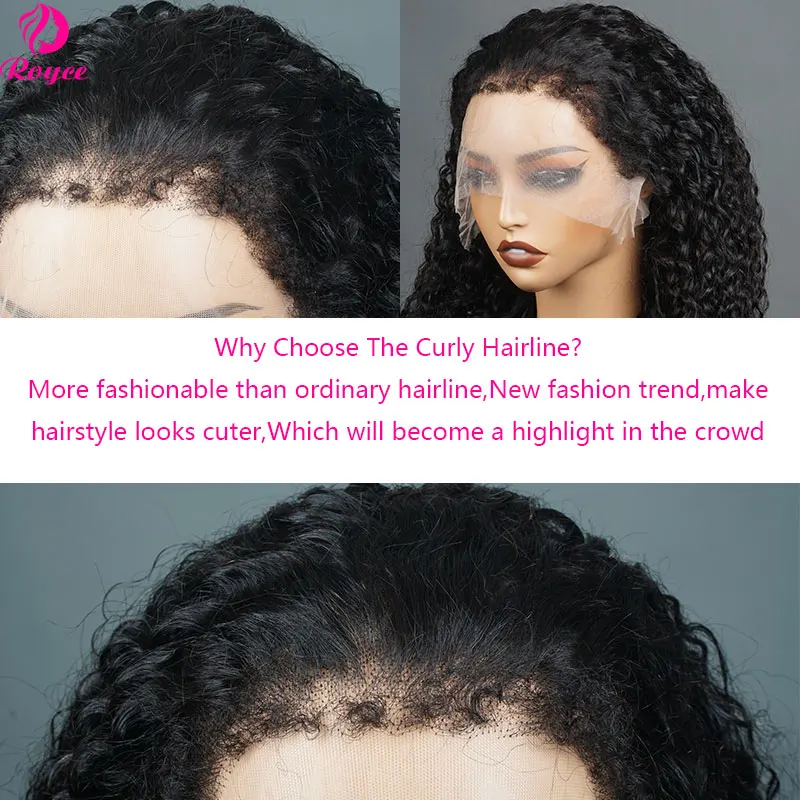 220 Density 5x7 Short Lace Glueless Curly Bob Wig 16 Inch  display picture 2