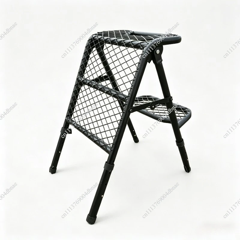 Outdoor multi-functional folding ladder, tire ladder, camping table