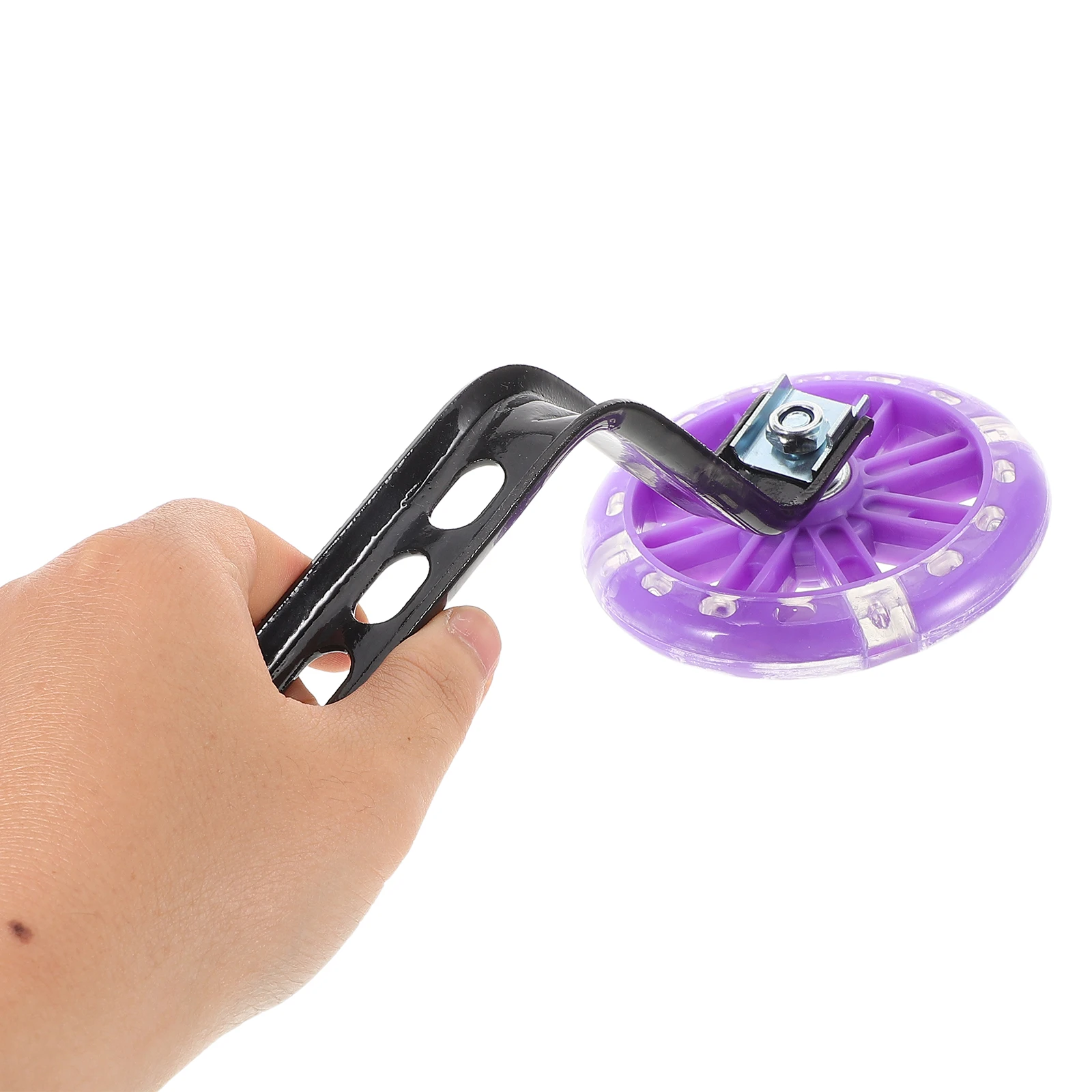 

1Pair Bike Training Wheel for Kids Flash Stability Support Auxiliary Wheels Comfortable Learning Use Safe Night Riding