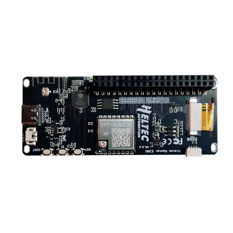 2.9-inch ESP32S3R8 Development Board, LoRaWAN Node with E-Ink Screen, Equipped with Raspberry Pi Interface