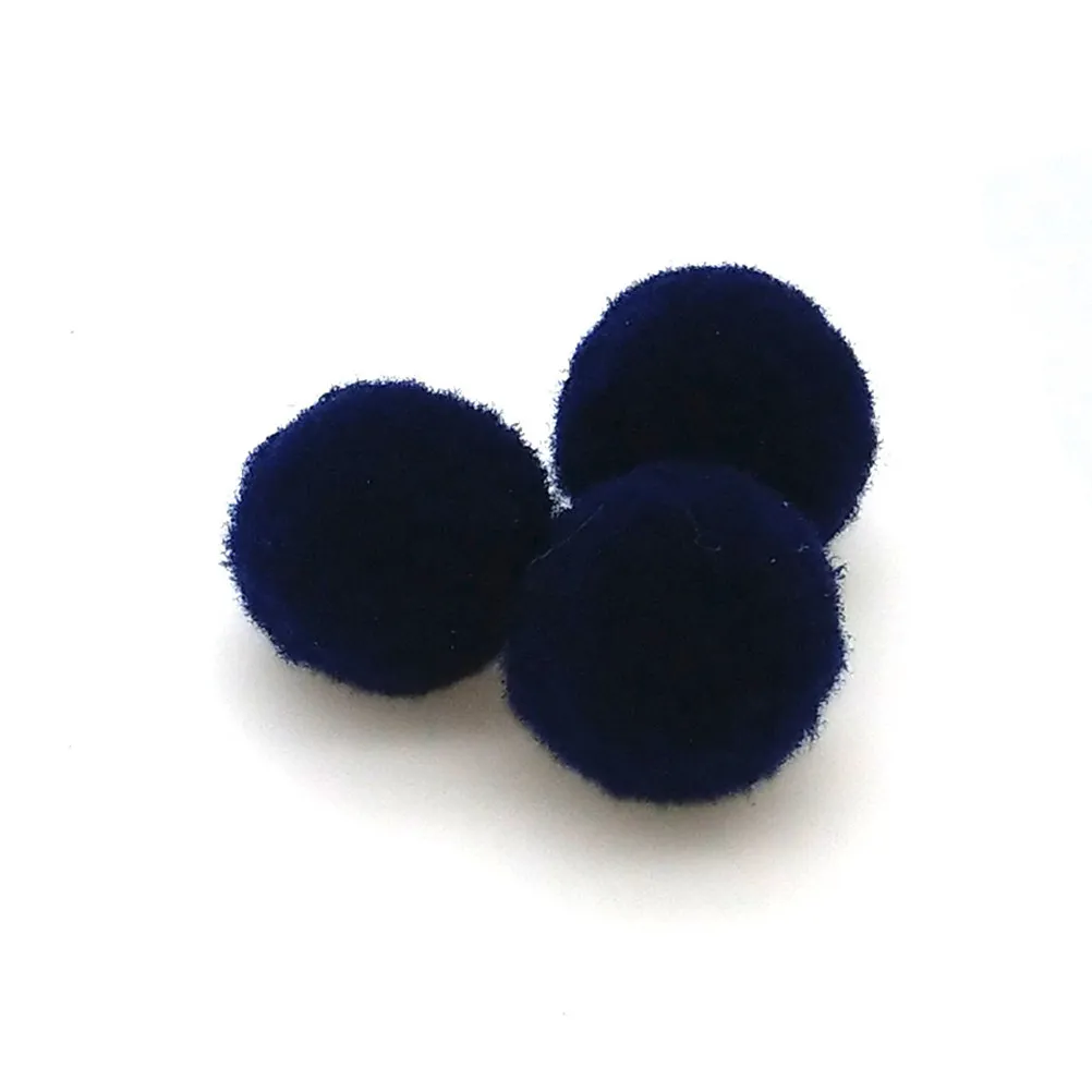 

160Pcs Pom Ball Colorful Soft DIY Handmade Craft Material Kindergarten Props for Creative Kids Art Projects and Bag Decoration