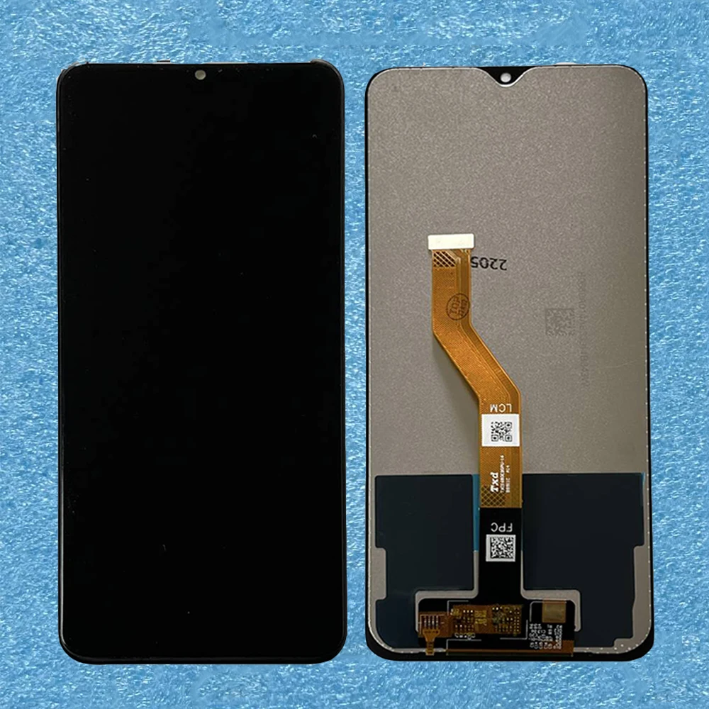 Original For T-Mobile REVVL V+ 5G LCD REVVL V 4G Display Screen Frame Touch Panel Digitizer For T-Mobile REVVL V Plus 5G Display