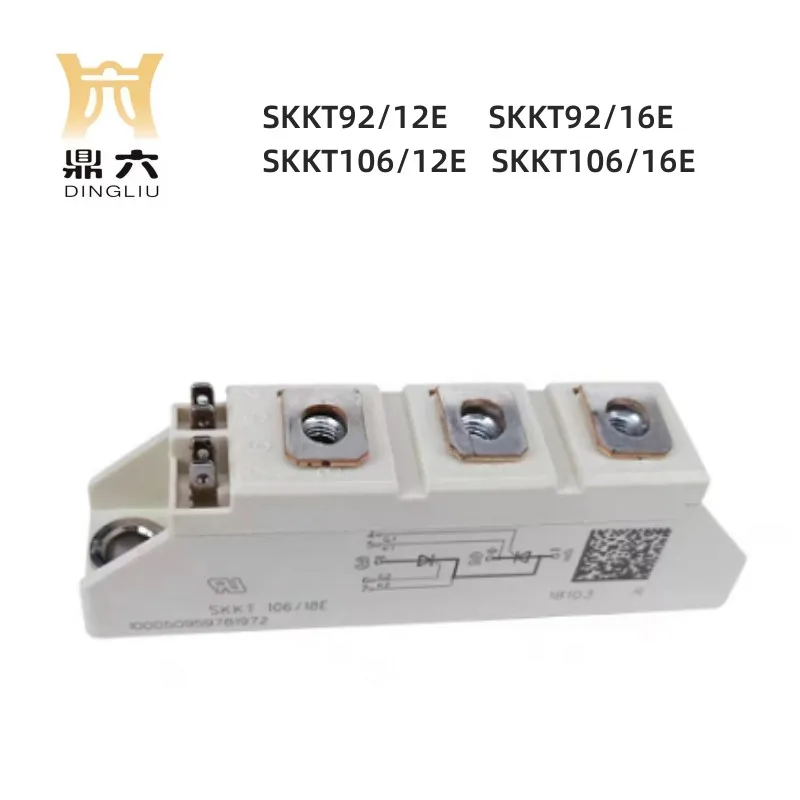 SKKT92-12E SKKT92-16E SKKT106-12E SKKT106-16E Thyristor module rectifier