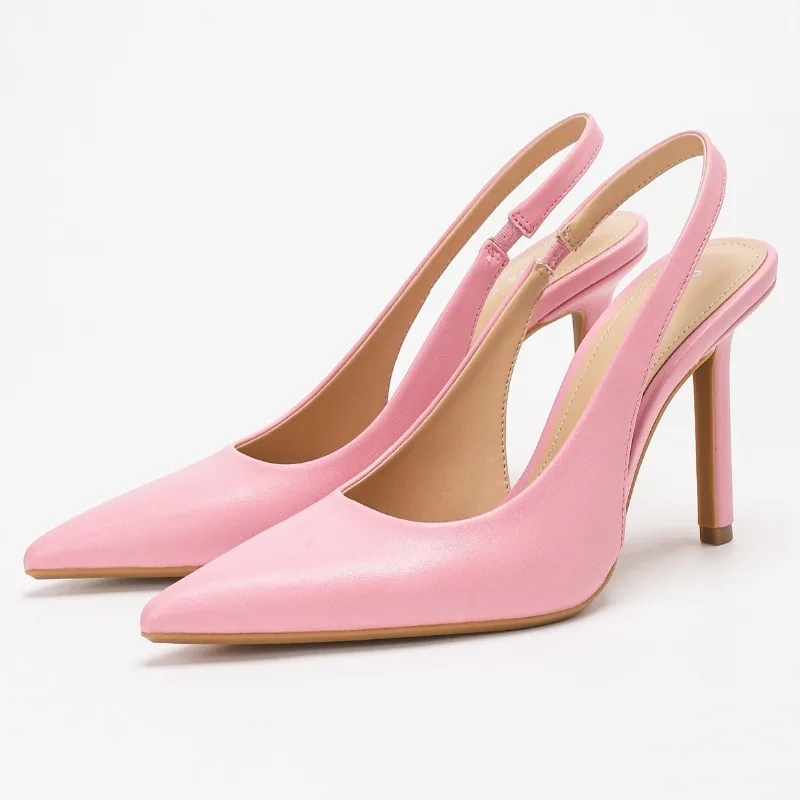 

Sexy Designer Pointed Toe High Heels Women Concise Shallow Fashion Pumps Dress Shoes Elegant Office Thin Heeled Sandals Women