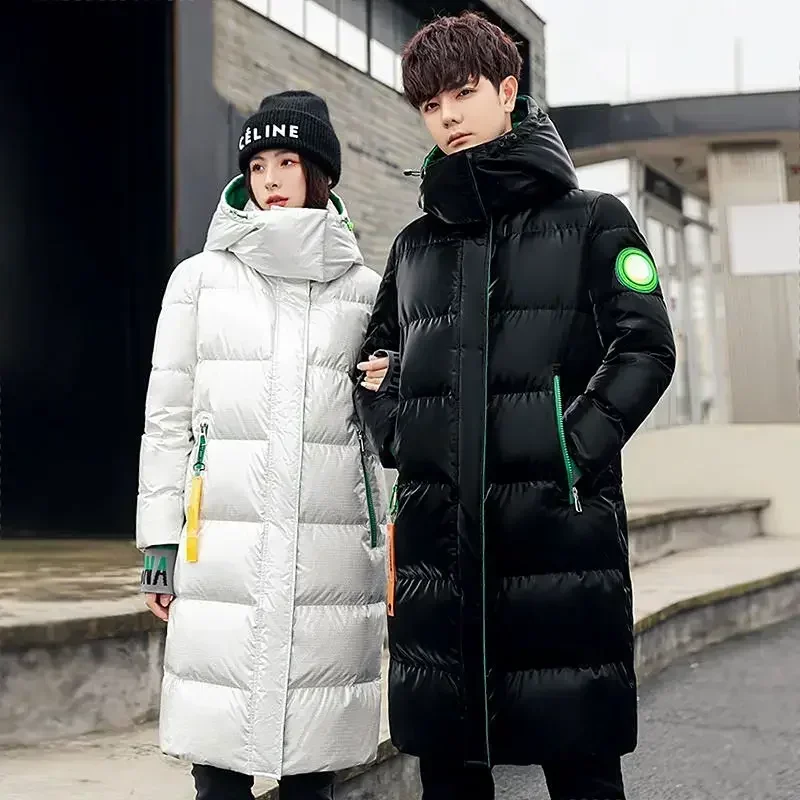 Down Jacket Man Warm Black Thick Winter Coat for Men Casual Aesthetic Korean Reviews Many Vintage Luxury Designer High Quality