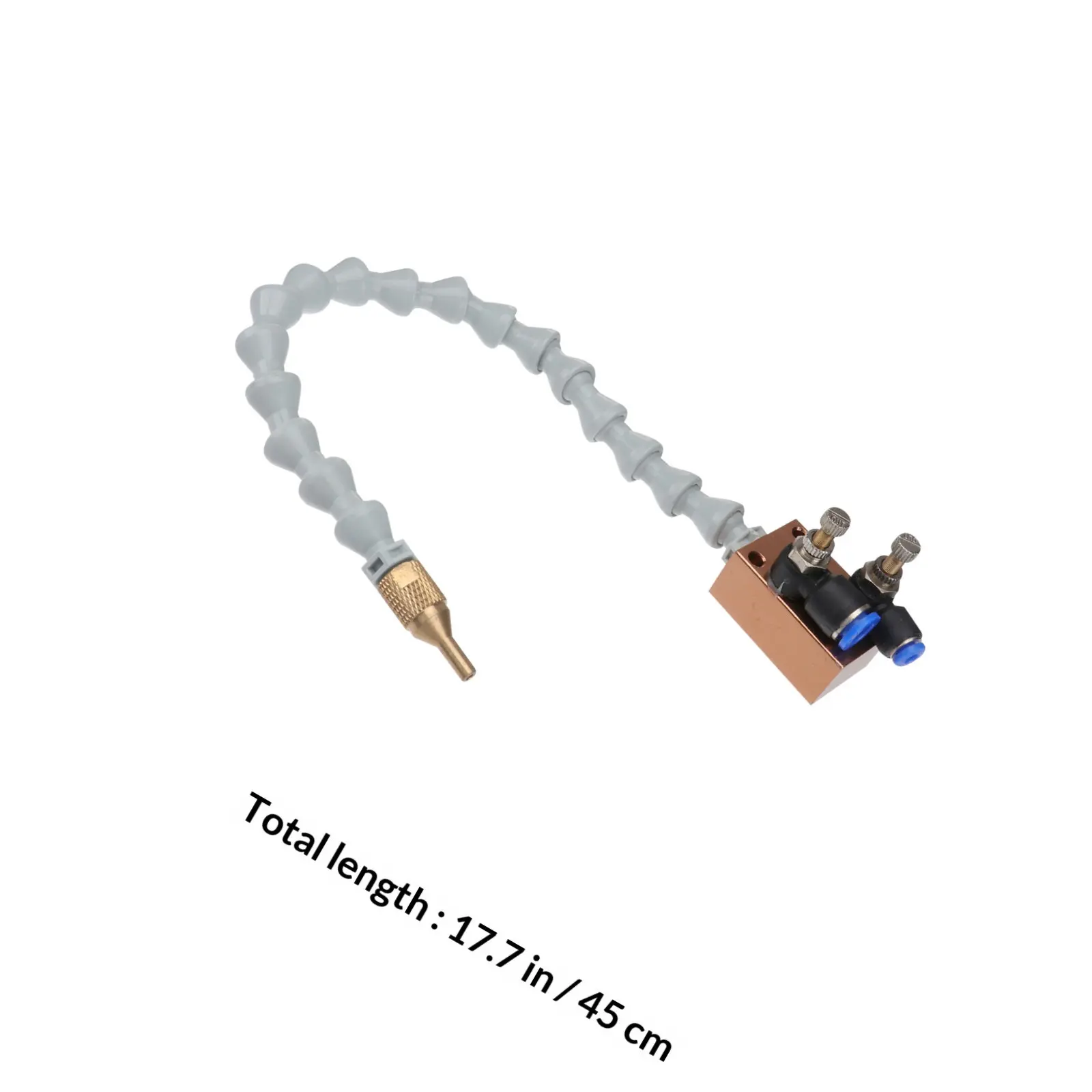 Cnc Lathe Mist Coolant Spray Nozzle 8Mm Adjustable Lubrication System for Milling Drill Grind Enhanced Cutting Speed Safer Chip