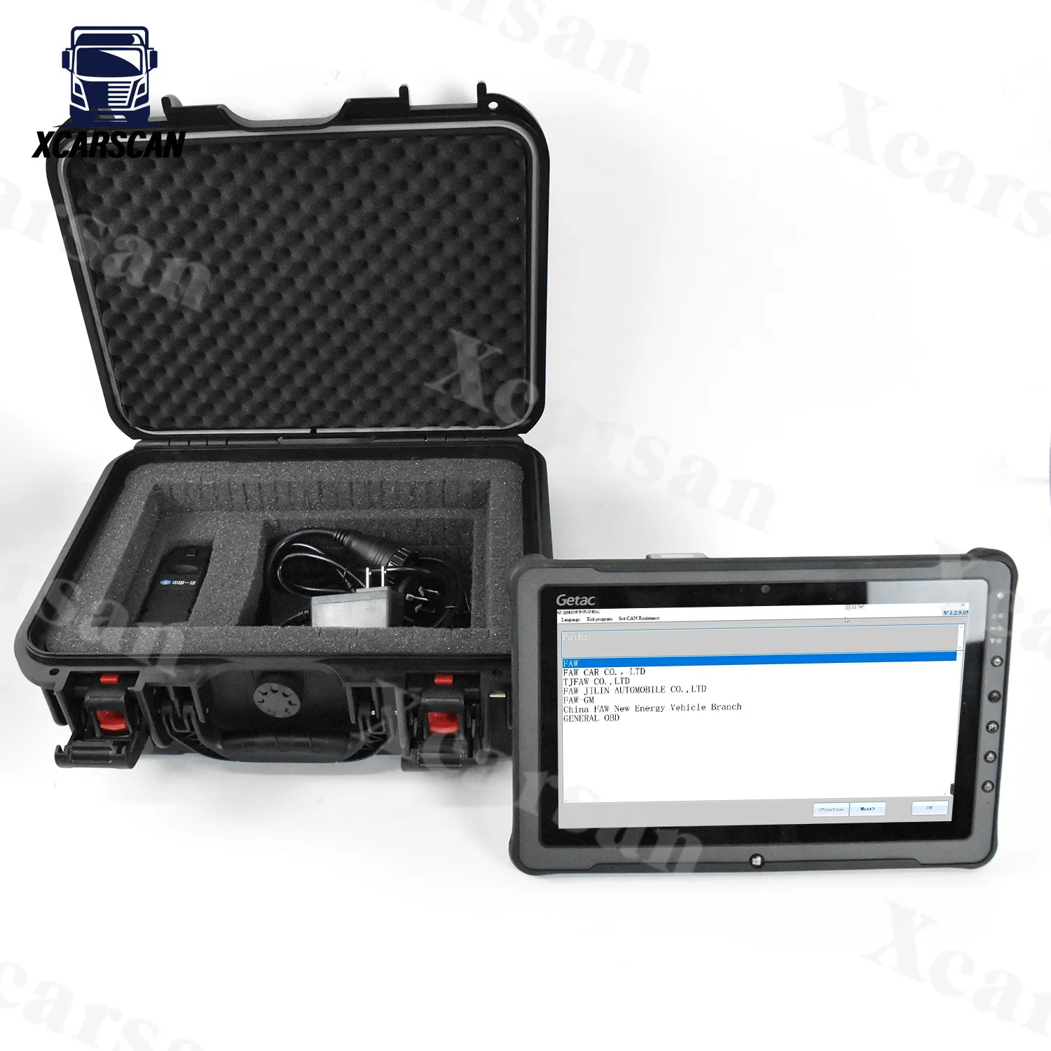 Getac F110 Tablet For FAW diagnostic tool Transmission Control Construction industrial heavy ABS Control Unit Scanner tool