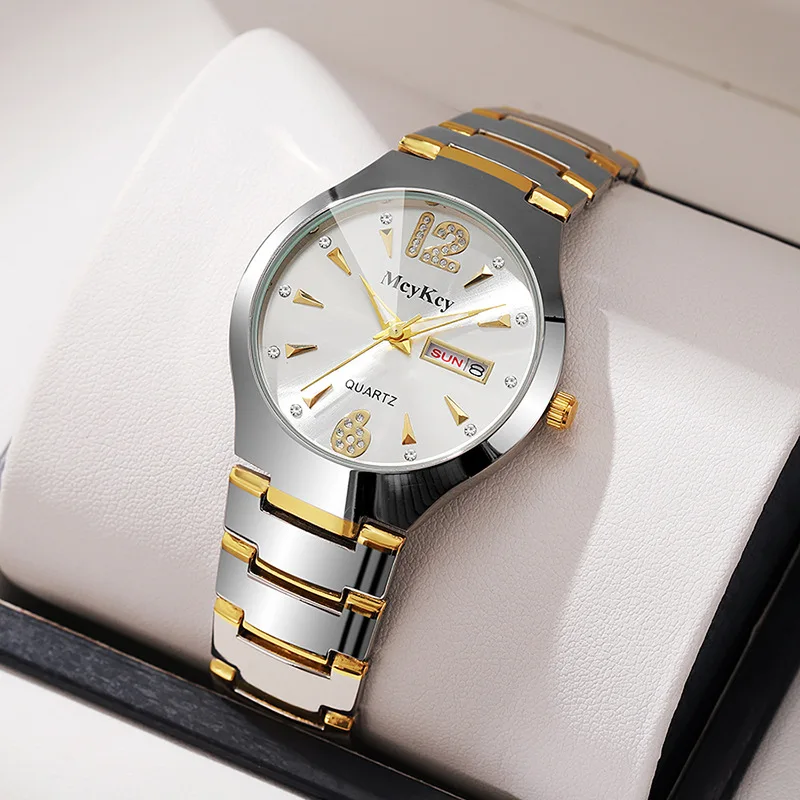New Fashion Top Famous Luxury Watch For Man Business Stainless Steel Casual Quartz Watches For Gifts Men Date Clock Reloj Hombre