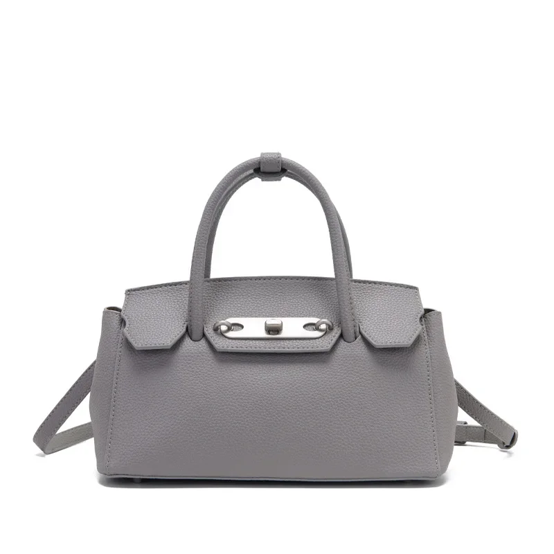 

Retro Leather Messenger Bag - 2025 Women's Boho Shoulder Purse, Classic Tote Handbag, Trendy Crossbody Bag for Casual Outings