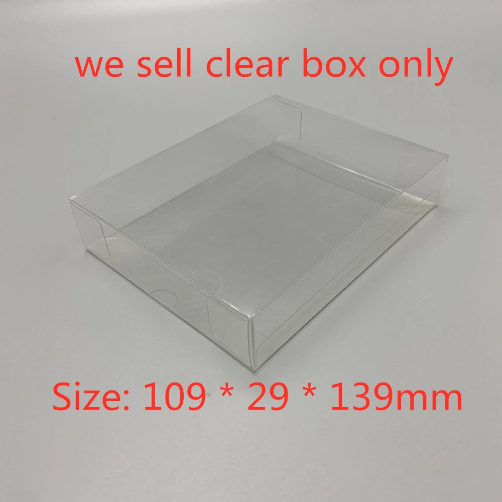 Transparent Box Protector For Final Fantasy X/X-2 Collect Boxes For PlayStation VITA PSV Game Shell Clear Display Case