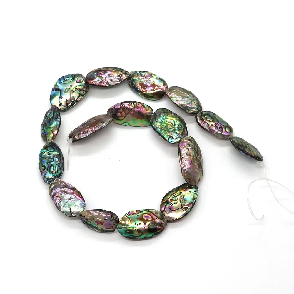 Exquisite Natural Abalone Shell Irregular Abalone Beads 13-30mm Charming Fashion DIY Necklace Earring Bracelet Jewelry Accessory