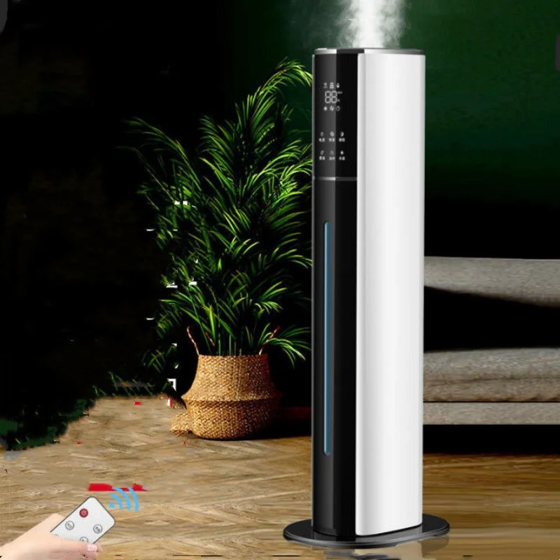 Air Humidifier Household UV SterilizatiOn With WIFI Large Capacity Water Pumping Floor-Standing Home Bedroom White