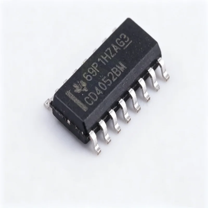 10pcs  CD4052BM96 Analog Multiplier/Demultiplexer SOP16