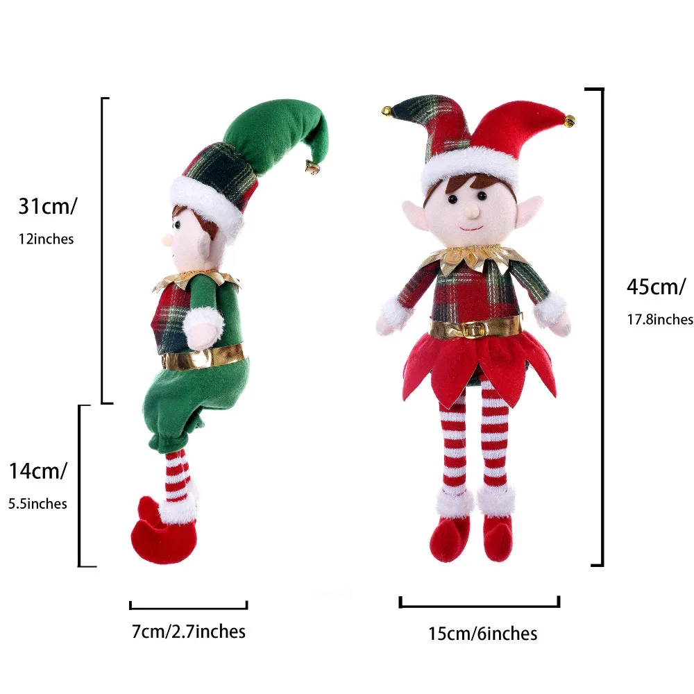 Boneka Elf Natal Lucu 2025, Tren Penjualan Terlaris, Dekorasi Jendela, Boneka Topi Payet Kreatif, Dekorasi Liburan Serbaguna