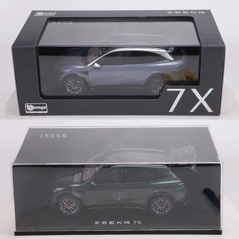 Diecast 1:18 ZEEKR 7X Alloy Model Car Vehicle Car Model High Simulation Collection Gift