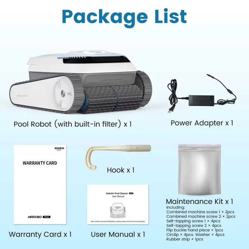 حار 2025 أفضل بيع روبوت منظف حمام السباحة الذكية اللاسلكية بركة فراغ روبوت التنظيف لمرشح حمام السباحة #6