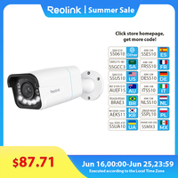 Reolink Smart 4K 8MP PoE Security Camera 5X Zoom 2-Way Audio IP Cam Person/Vehicle Detection Spotlight Surveillance Cameras