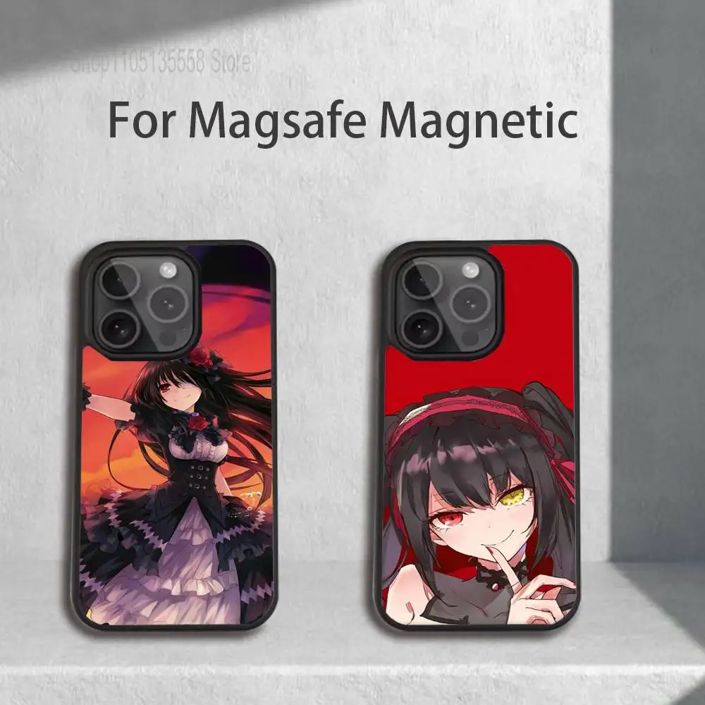 

Tokisaki K-Kurumi Phone Case For IPhone 17,16,15,Pro,Max,Air,14,Plus,13,12,11 Magesafe Wireless Charge Cover