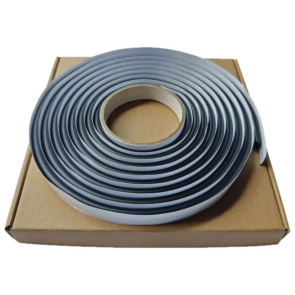 Tacky Sealing Tape 2*8mm High Tack Temp Black DIY Carbon Fiber Extracting Vaccum Sealing for Vaccum Bag Seal Car Door Frame Seal