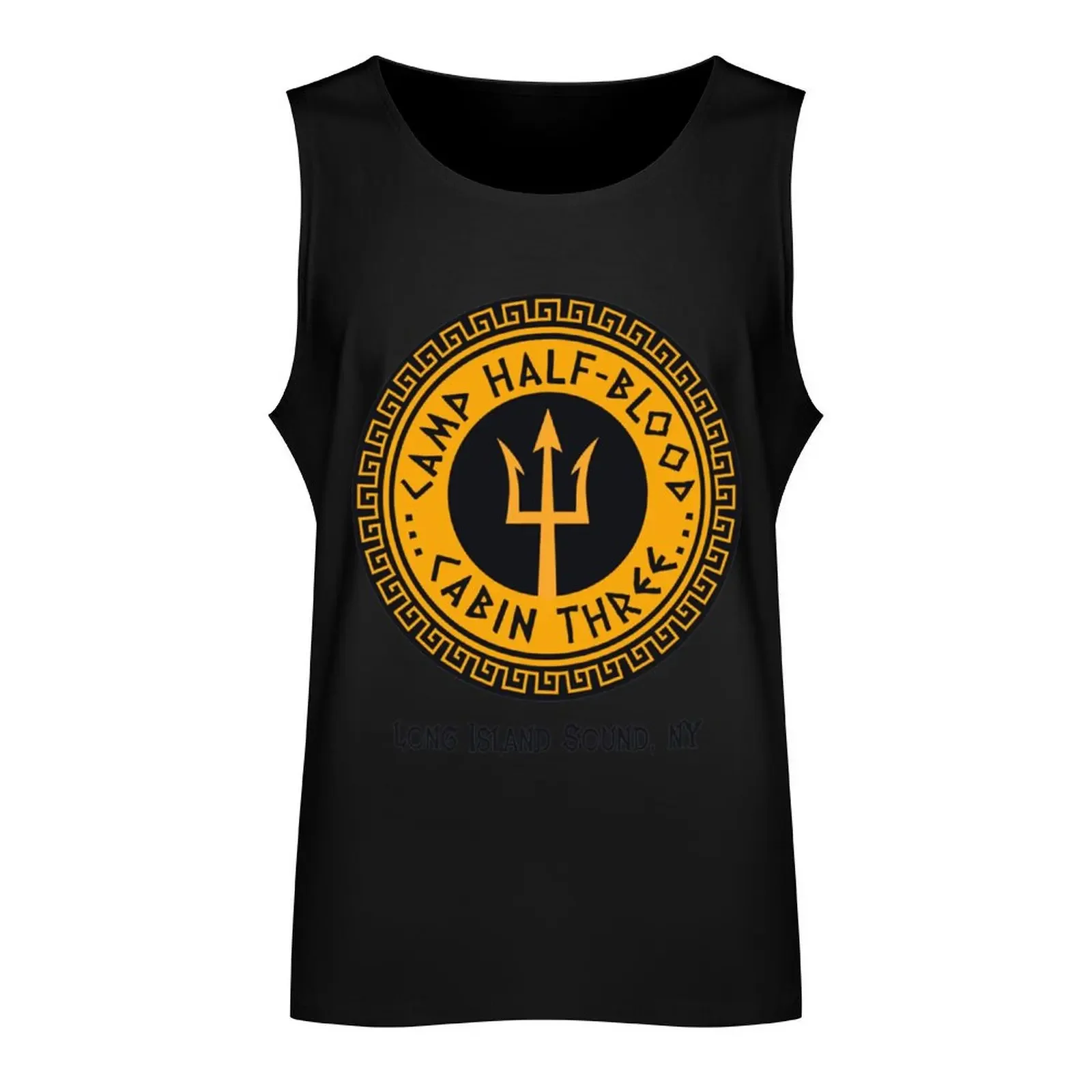 Graphics Authentic Camp Half Blood Long Island Sound Cabin Three Tank Top summer 2024 bodybuilding t-shirt