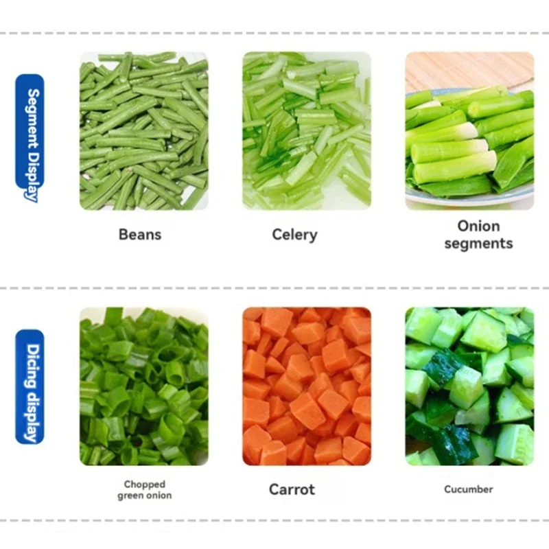 Multi-functional Kitchen Hotel Vegetable Cutting Machine Commercial Stainless Steel Single Leaf Vegetable Cutting Machine