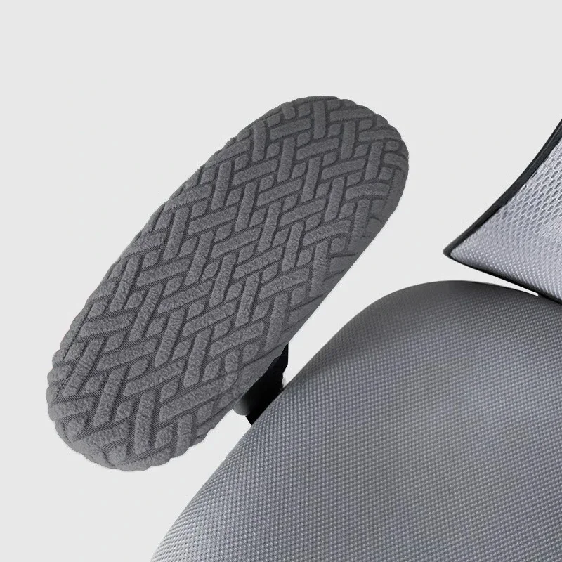 2개/세트 사무실 의자 팔걸이 커버 자카드 방오 컴퓨터 의자 팔 커버 단색 스트레치 의자 커버