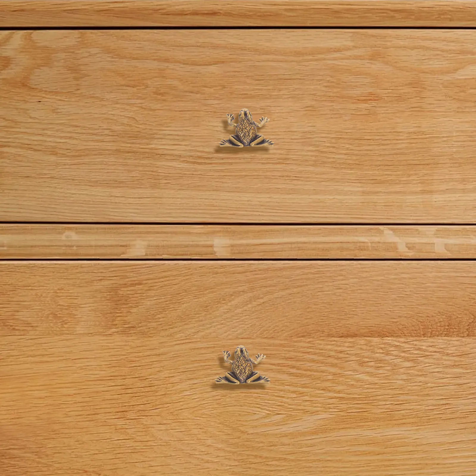 

Brass Chinese Frog Door Handle Retro Cabinet Pulls Smooth Operation Intricate Design Good Fortune Home Decoration