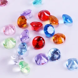 50PCS Plastic Stone 19mm Plastic Acrylic Simulated Crystal For Party & Holiday DIY Decorations