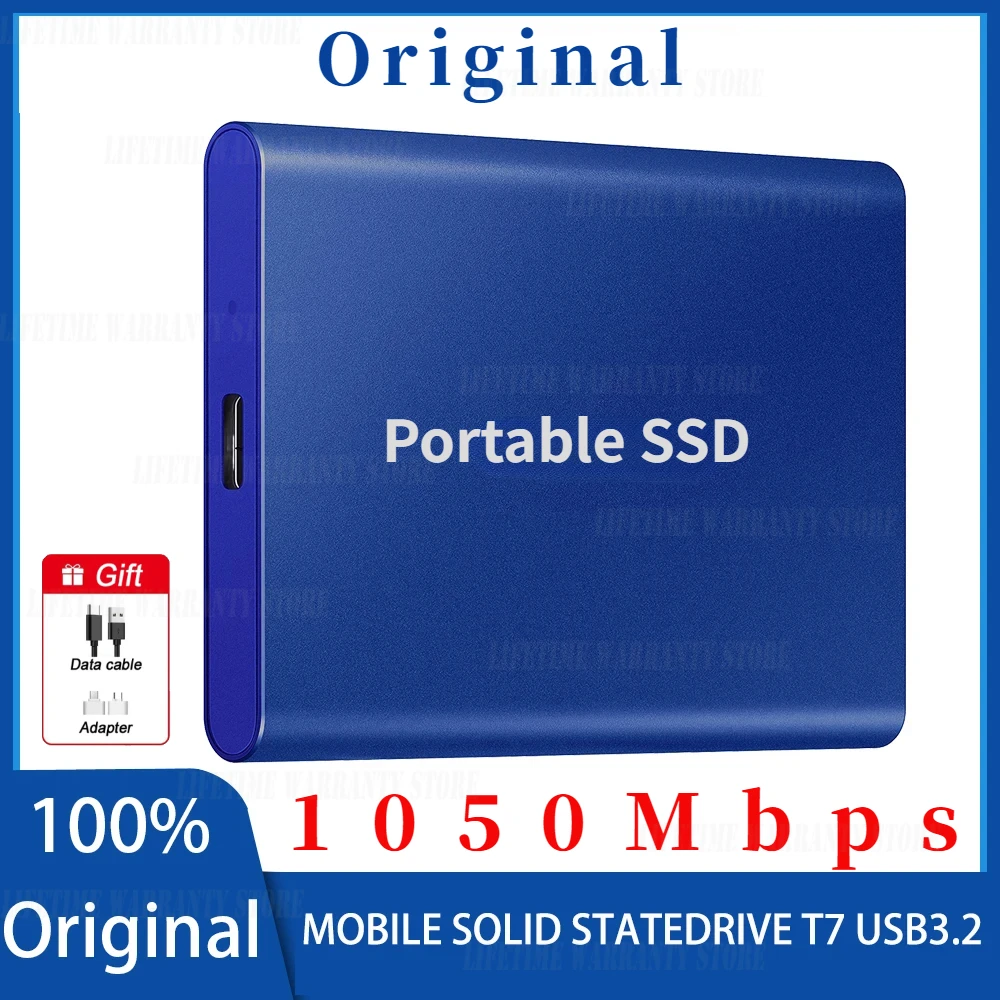 128TB T7 휴대용 SSD 500GB 1TB 2TB 외장 디스크 하드 드라이브 솔리드 스테이트 디스크, 노트북 데스크탑 PS5 용 USB3.2 Gen 2 호환 SSD 128TB T7 휴대용 SSD 500GB 1TB 2TB 외장 디스크 하드 드라이브 솔리드 스테이트 디스크, 노트북 데스크탑 PS5 용 USB3.2 Gen 2 호환 SSD