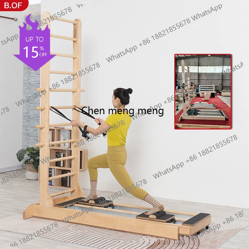 A49 Reformer Machine Yoga equipment Gym Home Bodybuliding Bed Exercise Sports Women Workout